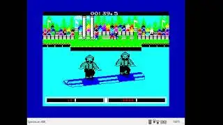 ZX Spectrum, Emulated, World Games, Log Rolling, 196 points