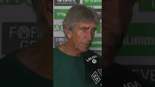 El recado de Pellegrini a la Real Sociedad: 