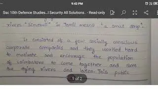Ssc 10th Defence Studies Chapter No.1 Changing Nature of the Concept of National Security..
