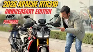 2026 Apache RTR 310 Anniversary Edition Review | Price & Features | The UP46 Rider |