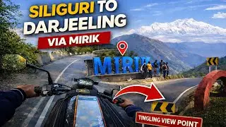 SILIGURI TO DARJEELING VIA MIRIK || KENCHUNJAGHA VIEW POINT || HERO XTREME 160R 4V