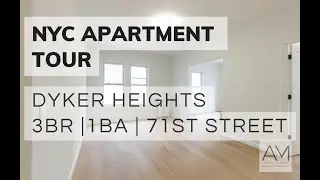 NYC Apartment Tour - 3BR Apartment at 71st Street, Dyker Heights, Brooklyn