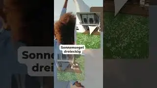 anndora Sonnensegel - der leichte und flexible Sonnenschutz f&uuml;r den Balkon ☀️