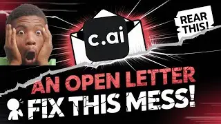 Dear Character.AI: An Open Letter to Fix the Chaos