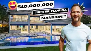 Inside This $10 MILLION New Build In Jupiter, Florida | LUXURY Estate | Jason Rash