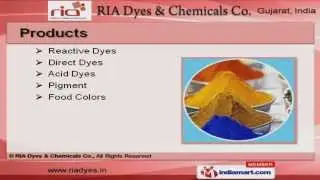 Dyes & Chemicals by RIA Dyes & Chemicals Co., Ahmedabad