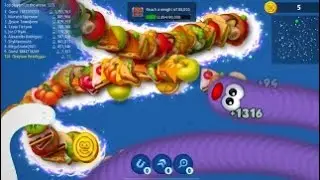 worms zone io 😘 worms zone magic gameplay #gaming #wormszone 