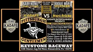 Kadafe Ent. presents the Biggest Bike Event of 2021 @ Keystone Raceway Park