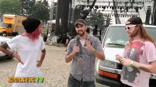 Straight Line Stitch Interview - Erratic TV Woodshock 2010