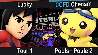 [Steal the Mask #11] - Lucky (Boxeur Mii) vs. CQFD | Chenam (Pichu) - Pool 2