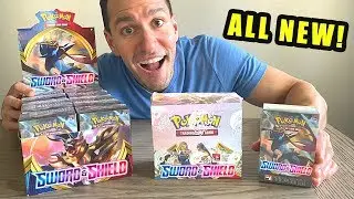 *BIG SWORD AND SHIELD POKEMON CARDS OPENING!* Lots of Packs and Boxes!