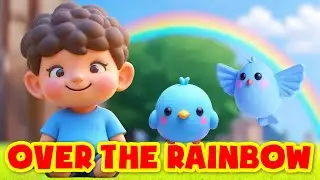 Over The Rainbow 🌈 Good Pop Song For Kids | Song for Children | Super Simple Songs | Nursery Rhymes