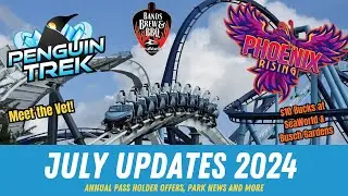 July 2024 SeaWorld Parks Pass Member Updates