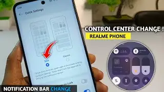how to change control center in Realme phone || how to change control center Realme mobile