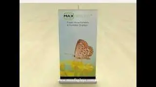 Maxstand&trade;- Premier Pullup Banner Stand  I www.maxdisplays.com.au I Sydney I Australia
