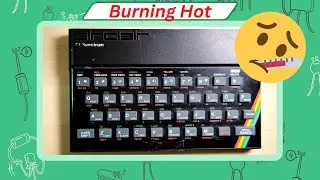 ZX Spectrum 48K Repair - Hot Chip