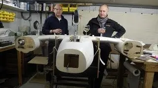 Bouw van groot schaal model Cessna 421C