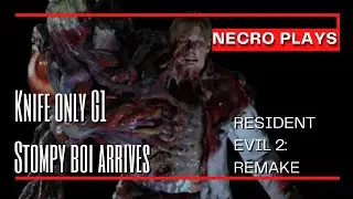 Resident Evil 2 Remake: G1 Knife Fight, Mr. X's Arrival & RPD Chaos (Claire A) / Part 2