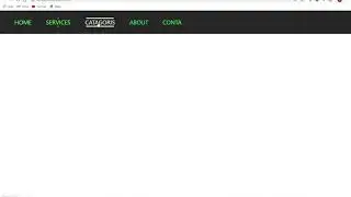 navigation hover effect with html and css tutorial