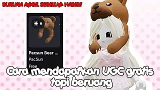 Tutorial cara mendapatkan FREE ITEM UGC TOPI BERUANG 2026 || Roblox Indonesia🇮🇩 || by:llicyylli