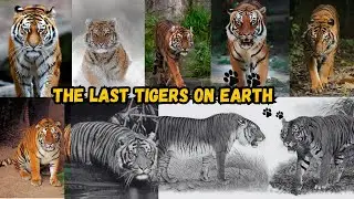 Vanishing Stripes: The Last 6 Tigers on Earth!🐅