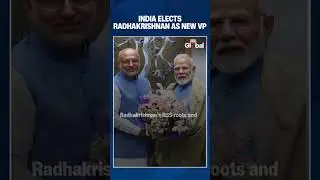C.P. Radhakrishnan Elected India&rsquo;s 15th Vice President | NDA Veteran Secures Majority | #shorts