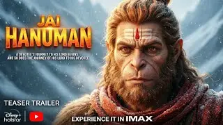 Jai Hanuman First Look Trailer (4k) 2026 |south | Dubbed | trailer | New video #Ai #vfxmovie #viral 