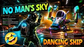 No Man's Sky, Dancing Ship @HelloGamesTube  #voyagers