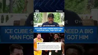 Ice Cube хотел, чтобы &laquo;Лейкерс&raquo; помогли Луке Дончичу с центровым! Они получили Деандре Эйтона!