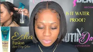 Esha Fusion Lace Wig Glue, Is It really Waterproof?