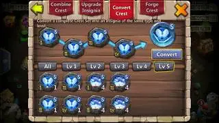 Castle Clash new Insignia 