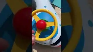 Free Swimming Baby Inflatable Airplane Swimming Float Seat Boat Pool Swim Ring Review, Sturdy and ad
