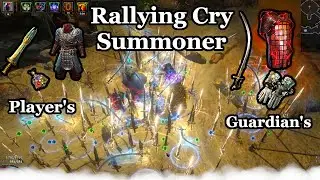 Rallying Cry - Chains of Command. Cheap but too many buttons - Path of Exile (3.17 Archnemesis)