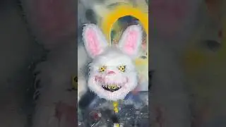 I transformed a Mask into Jax! 💀🎨 #diy #painting #art #mask #digitalcircus #rabbit #cosplay