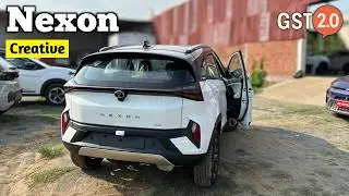 Tata Nexon Creative 2025 🥳 On Road Price, Mileage & Features | GST Discount on Tata Nexon