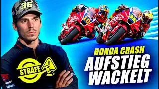 Honda-Crash in Valencia! Strafe f&uuml;r Joan Mir &ndash; Concession-Aufstieg wackelt