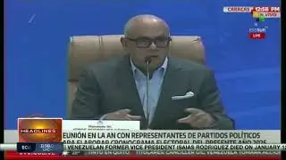 Jorge Rodriguez: this is a true demonstration of exchange and dialogue