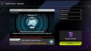 Master Duel // Virtual World Only  // Platinum 1 Account // F2P