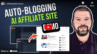 AiWiseMind    Building Affiliate Websites To Rank and Generate Commissions | Full Walkthrough