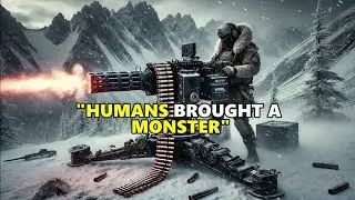Galactic Soldiers Mocked at the Old Rifle, Until the Human Brought a Helicopter-Mounted Gatling Gun