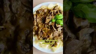 Vegan Mushroom Stroganoff | Creamy Plant-Based Comfort Food