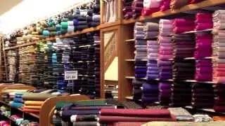 Visiting Britex Fabrics in San Francisco!