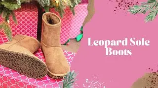 Leopard Sole Boots
