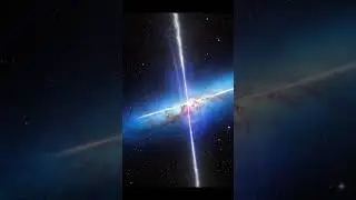 Radio Galaxy In Deep Outer Space In Action #space #spaceart #spacemusic