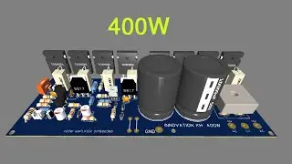 How to make Nice sound power amplifier 400W circuit at home -JLCPCB