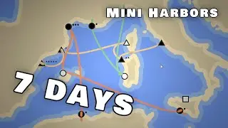 I Built a Mini Metro-Style Game in ONE WEEK (Solo Dev Challenge)