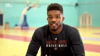 Student athlete Marcus Delpeche talks about balancing uni with professional basketball