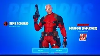 HOW TO GET THE DEADPOOL UNMASKED STYLE | WEEK 8 DEADPOOL CHALLENGES | FORTNITE
