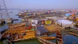 Lagos Lagoon, Makoko, & Eko Atlantic - Nigeria - DJI Phantom 3