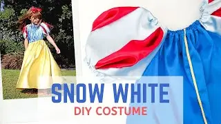 DIY Snow White Costume for Kids | Sewing Tutorial